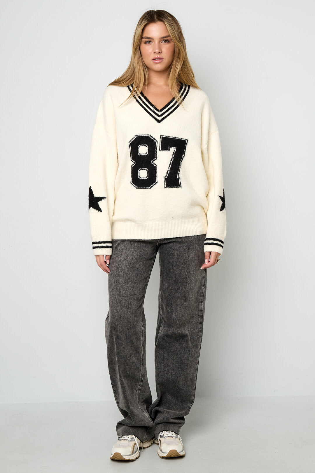 Gimme Cozy Color Clash Knit Sweaters for Fall/Winter