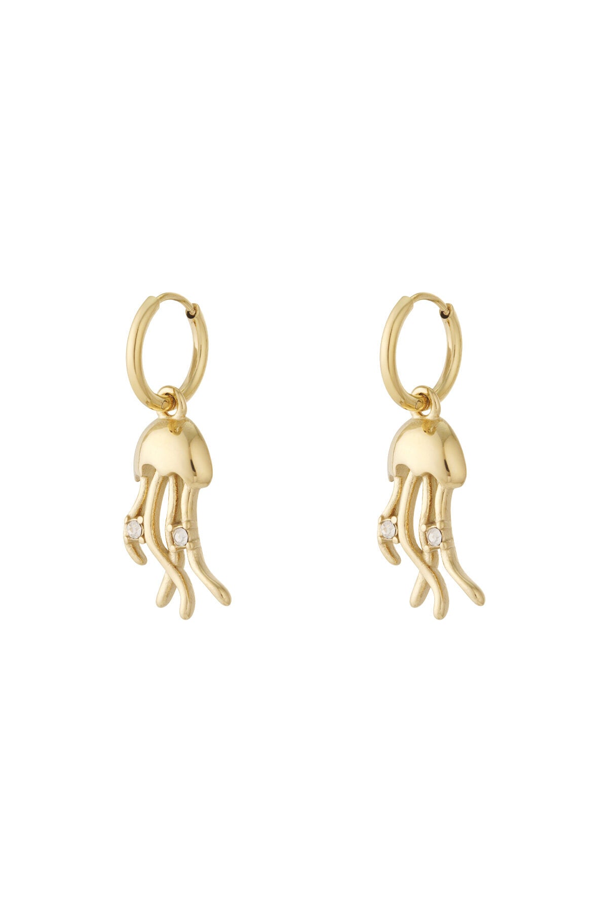Elegant Oceanic Style Rhinestone Drop Earrings