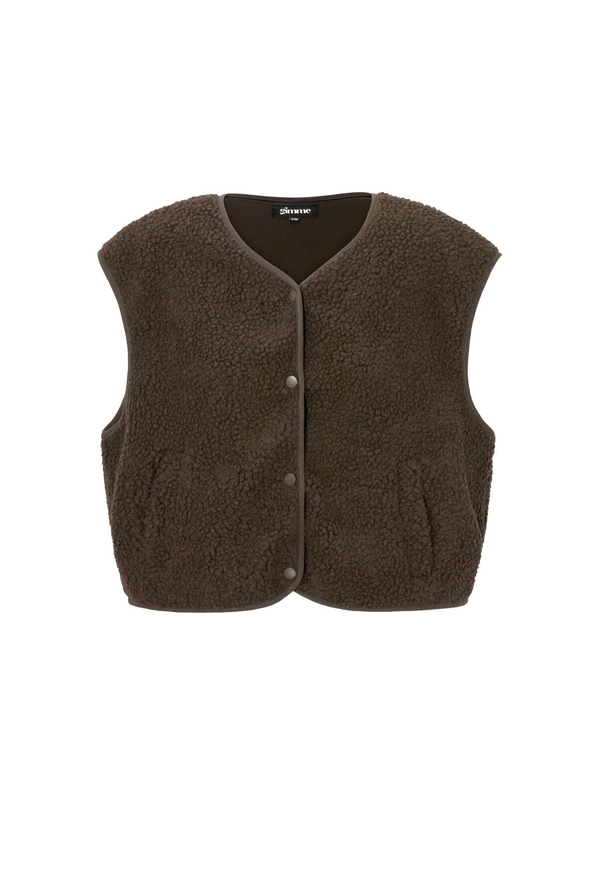 Gimme Women's Woven Casual Vest for Fall/Winter