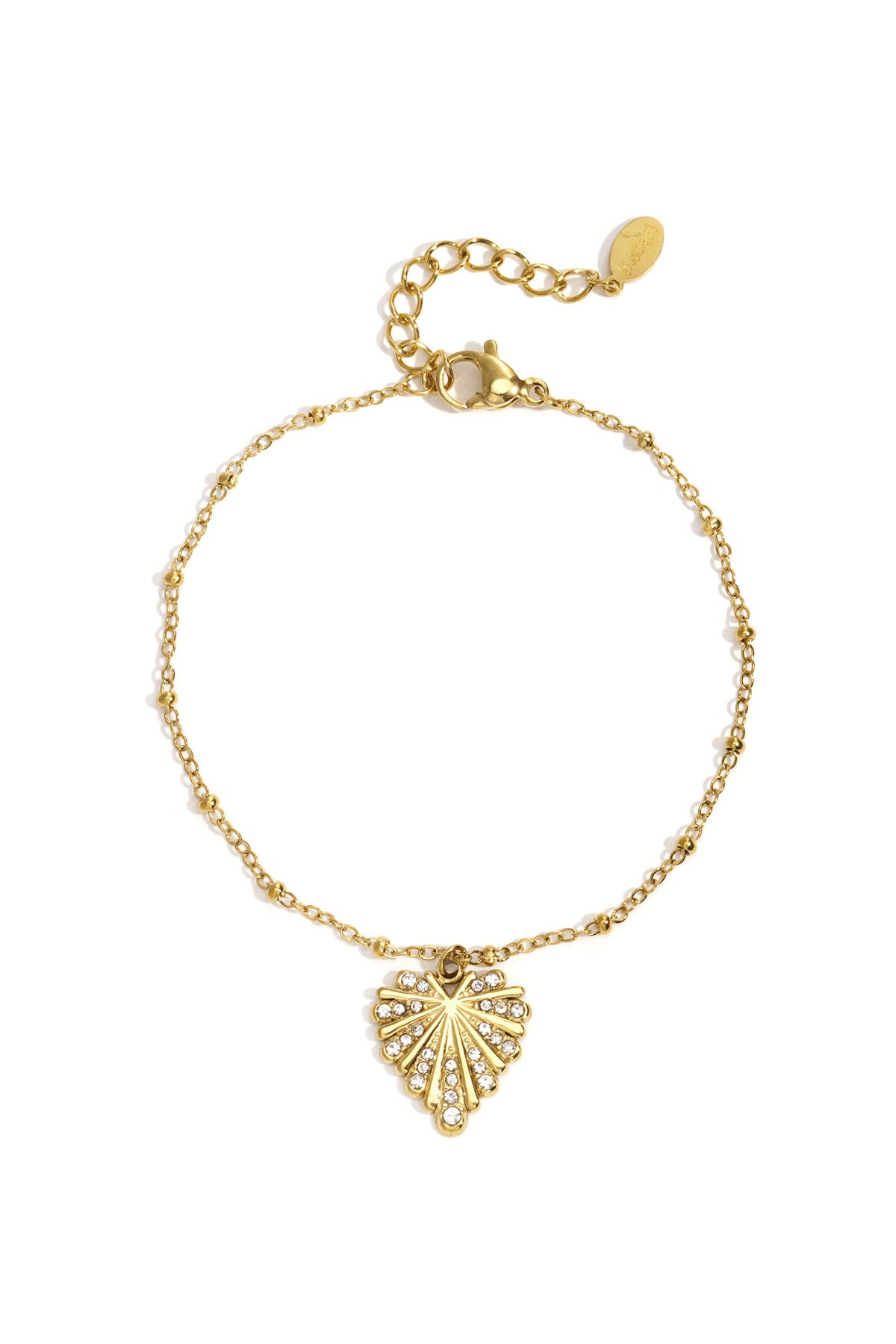 Elegant Heart Charm Bracelet for Daily Wear