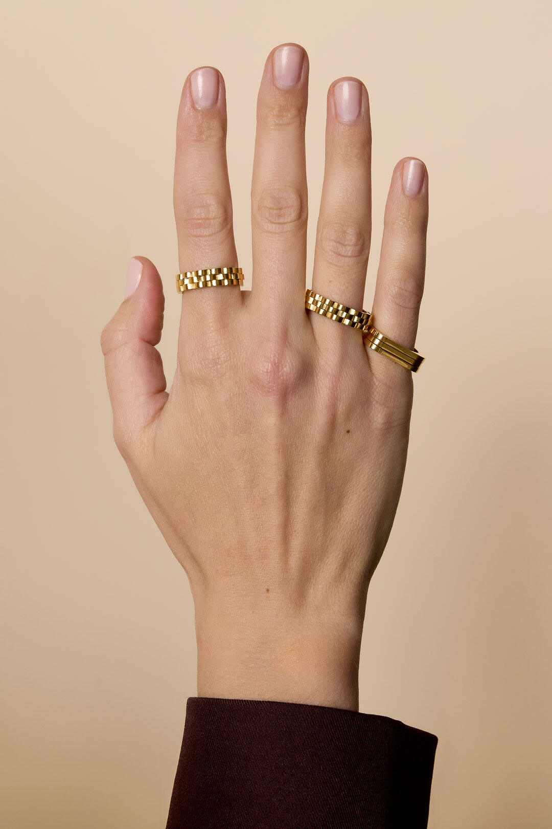 Elegant Gold & Silver Minimalist Ring for Everyday Wear