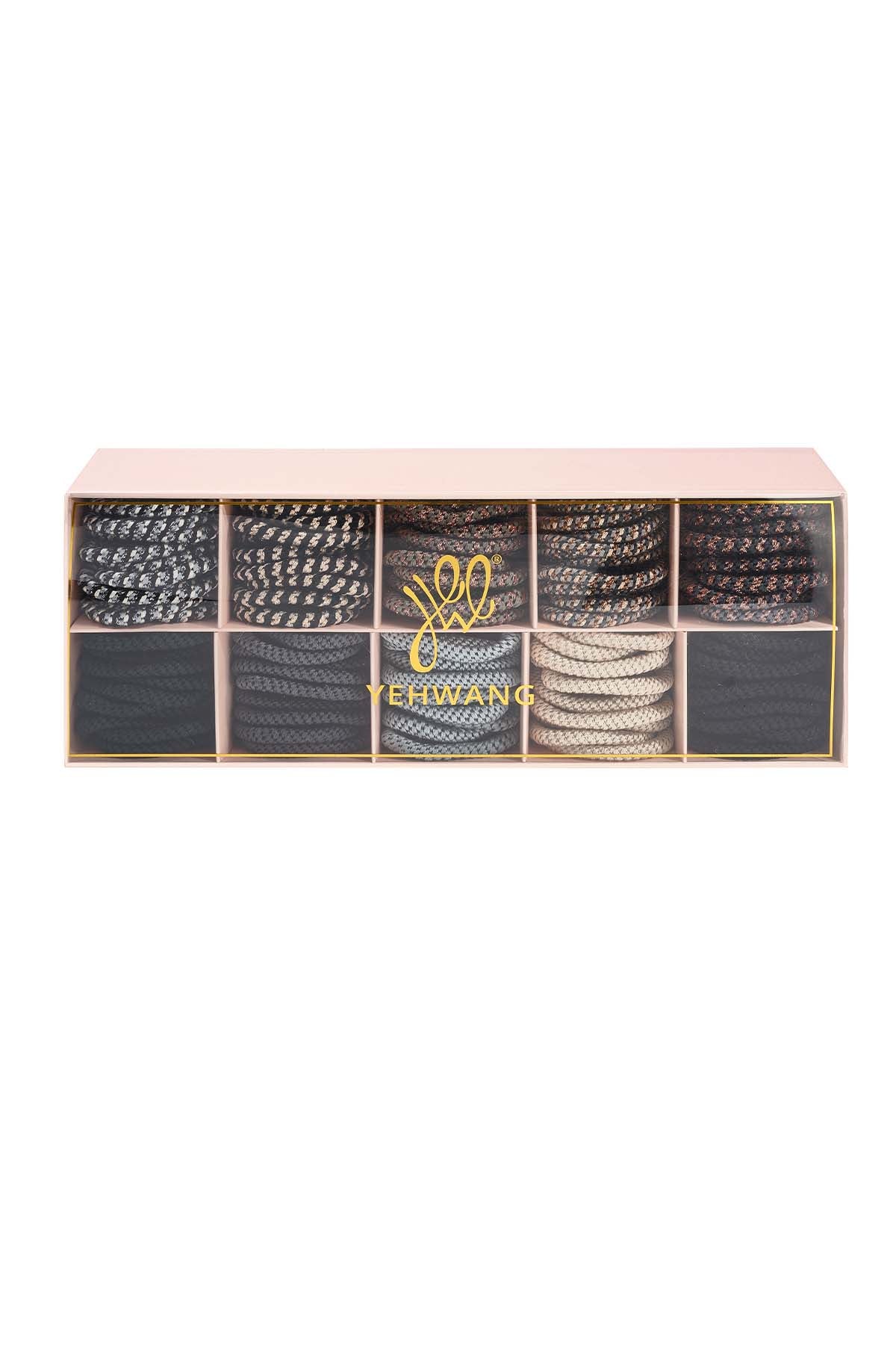 Stylish Multicolour Hair Ties for Everyday Comfort