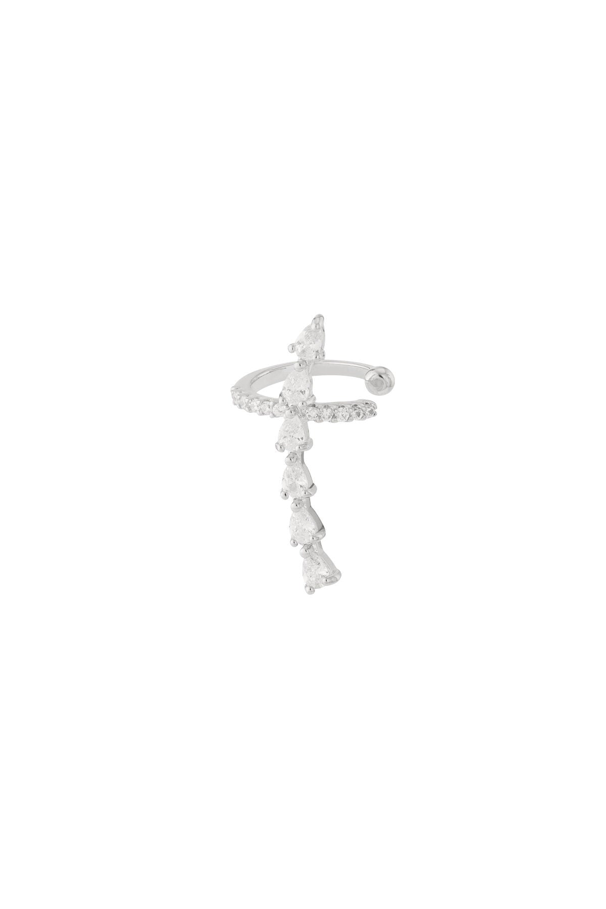 Elegant Copper Zircon Ear Cuffs for All Ears