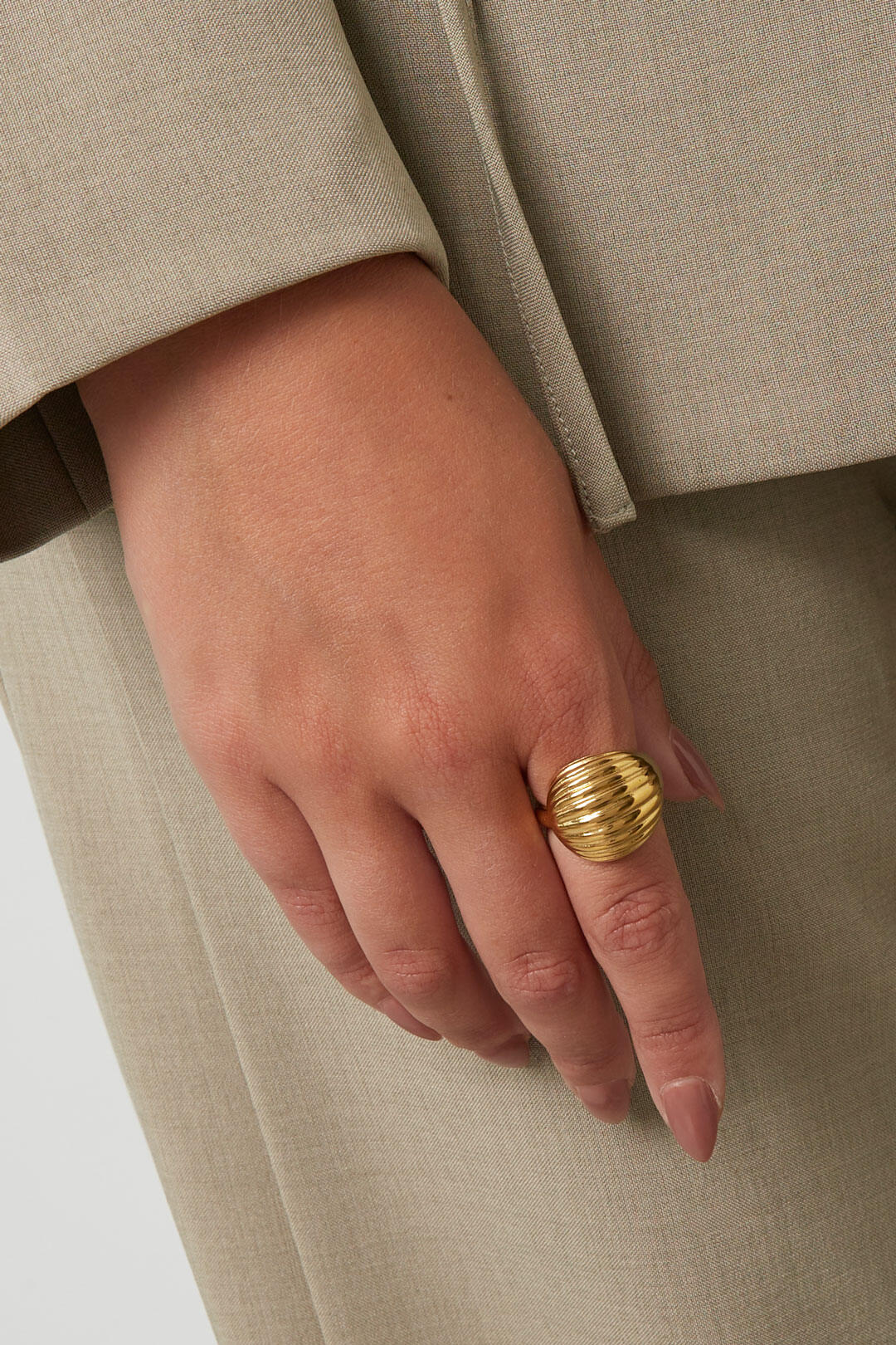 Elegant Gold Statement Ring for Everyday Glam