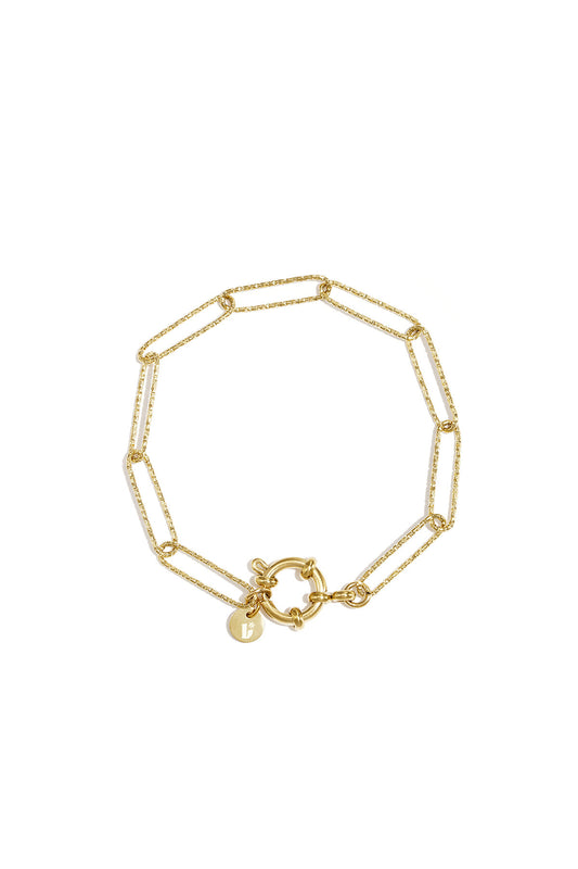 Elegant Gold Chain Bracelet for Everyday Wear