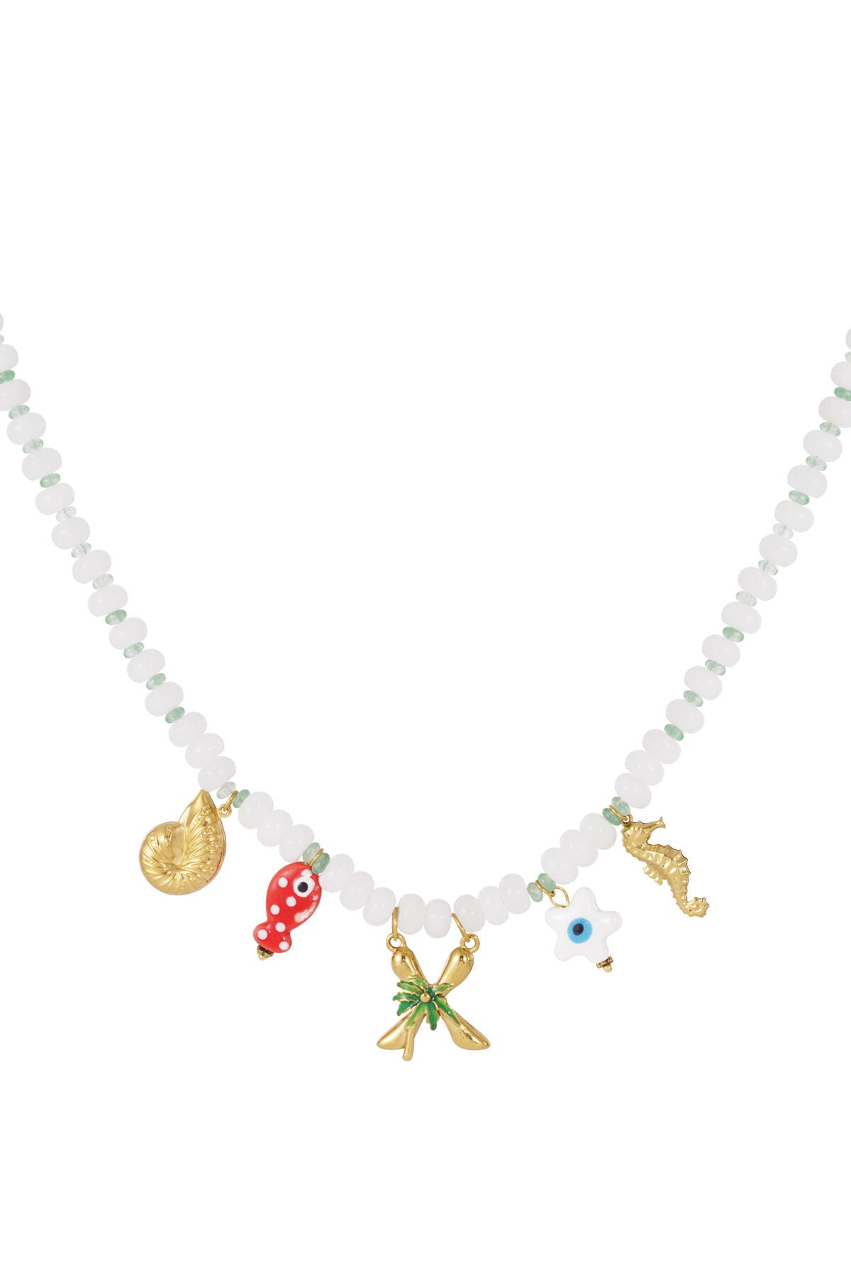 Chic Mixed Color Beaded Necklace for Everyday Style