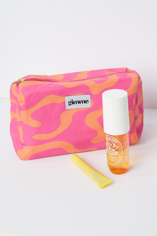 Stylish All-Fit Makeup Bag for Everyday Use