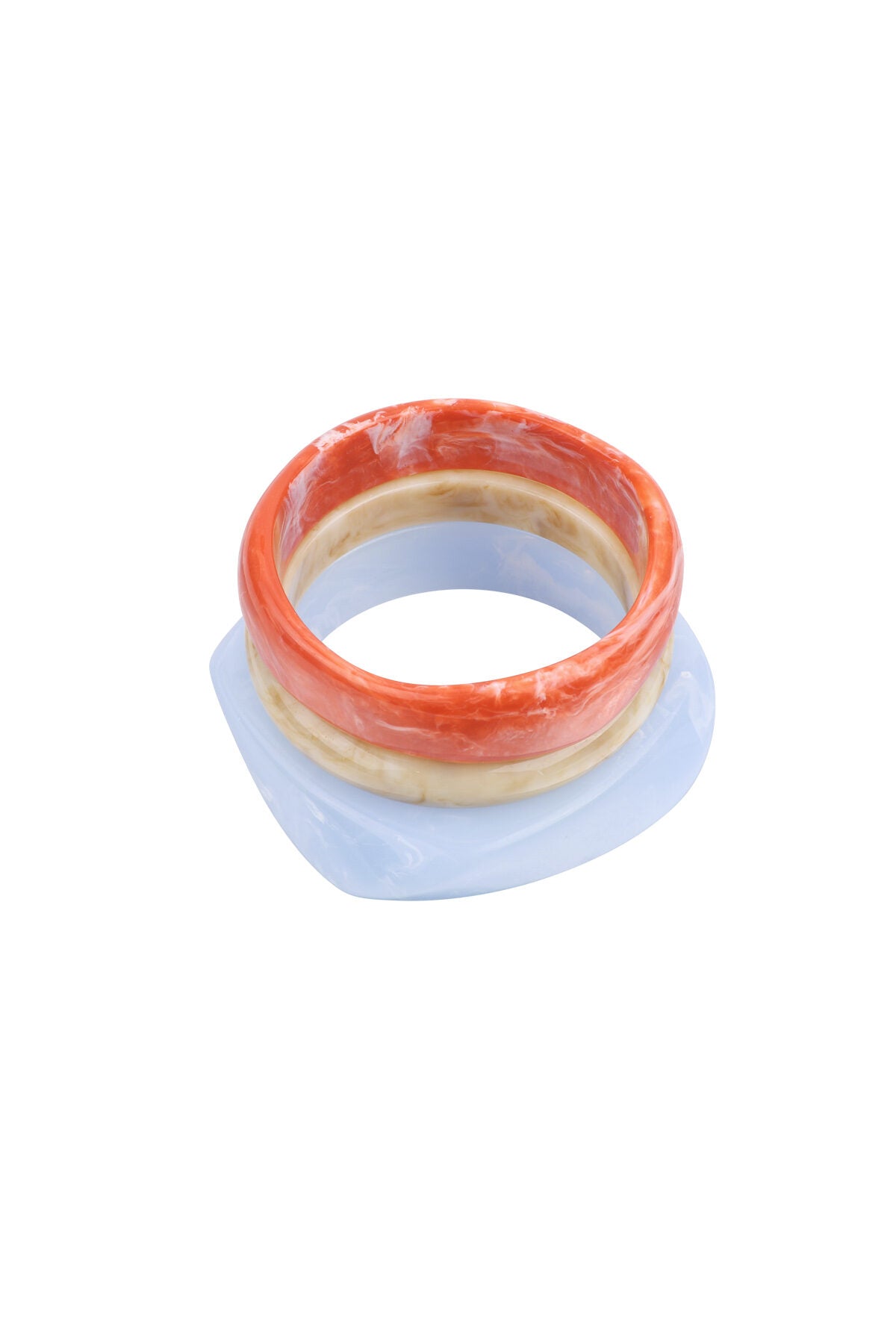Chic Spring/Summer Resin Bangles for Women