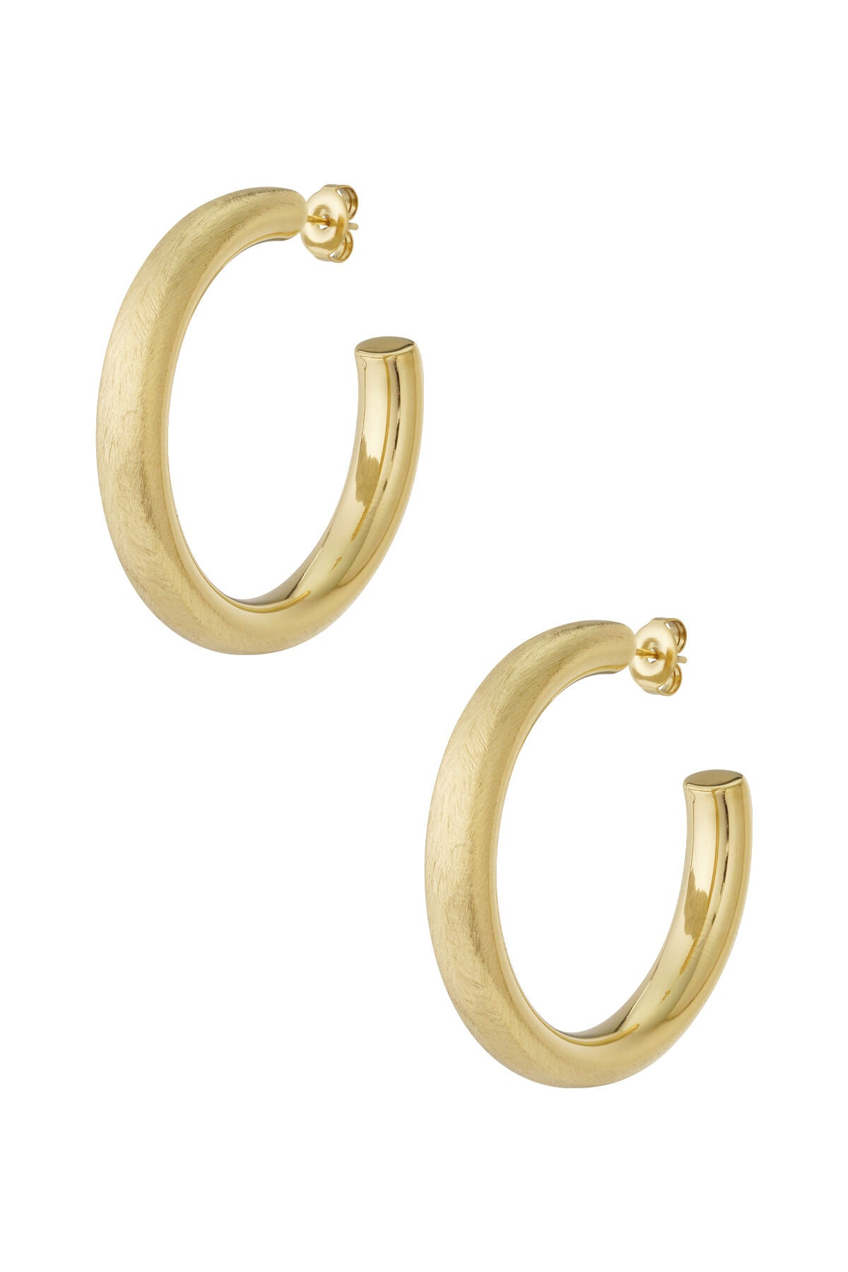 Stylish Irregular Shaped Hoop Earrings for Women