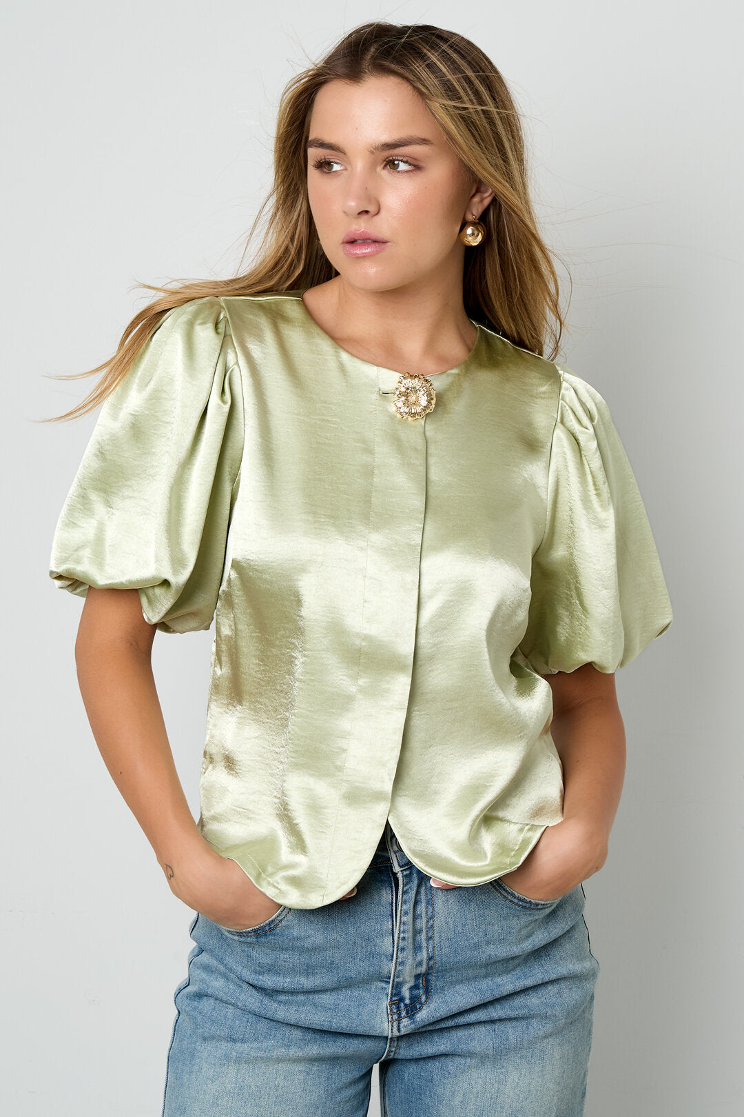 Elegant Spring/Summer Woven Top in Multiple Colors