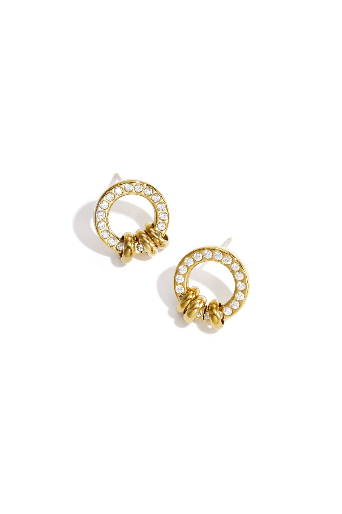 Elegant Mini Circle Stud Earrings for Daily Wear