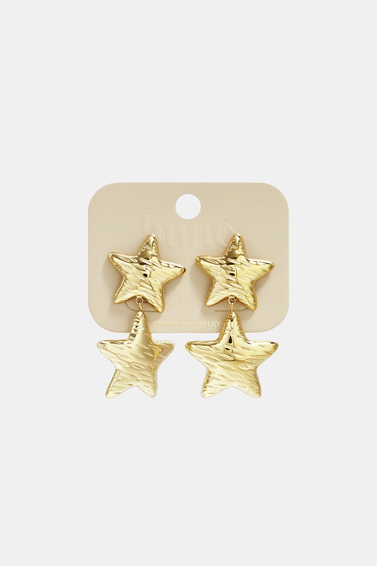 Elegant Star Drop Earrings for Women, Silver & Gold