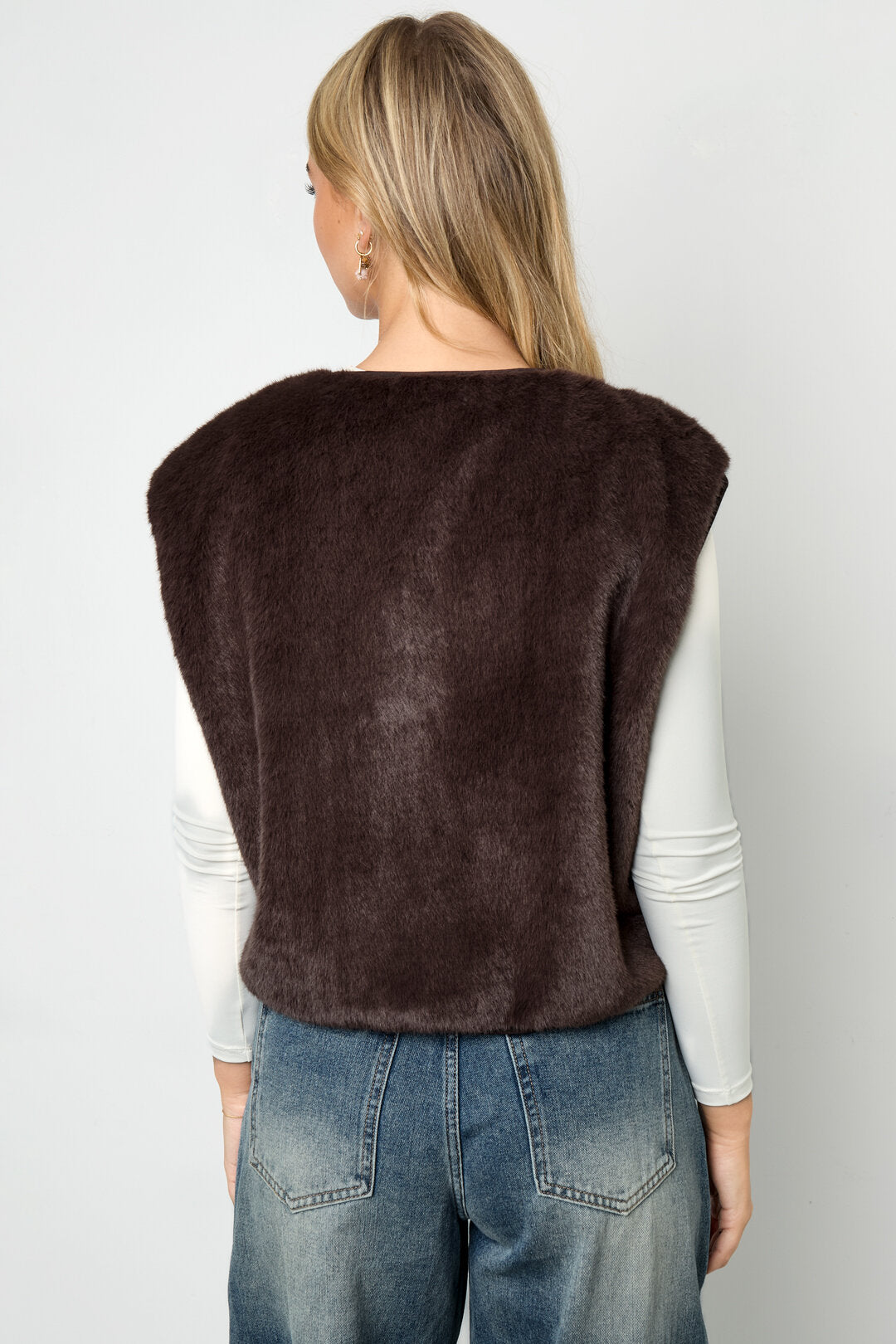 Gimme Women's Woven Vest for Fall/Winter