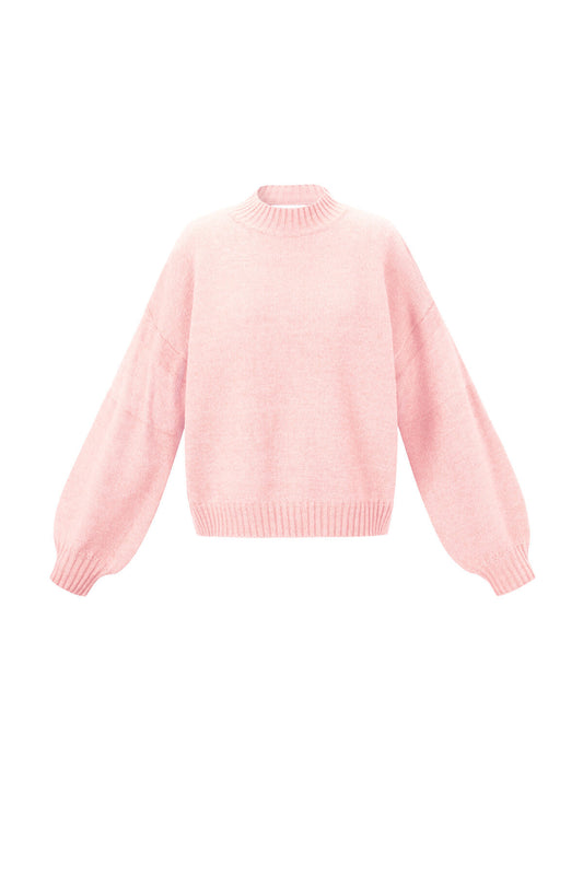 Cozy Letter Knit Sweater for Fall/Winter