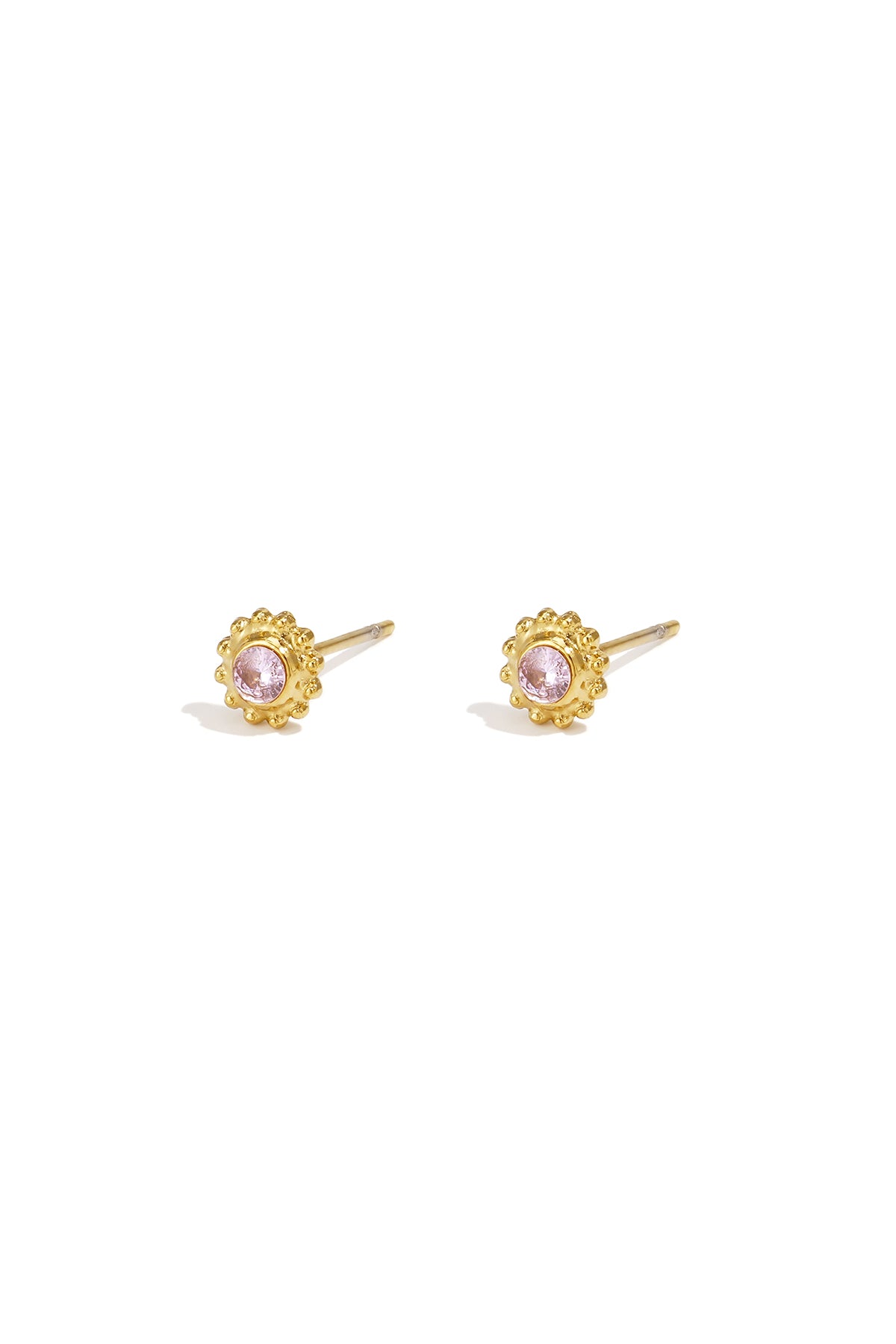Stylish Mini Flower Rhinestone Stud Earrings