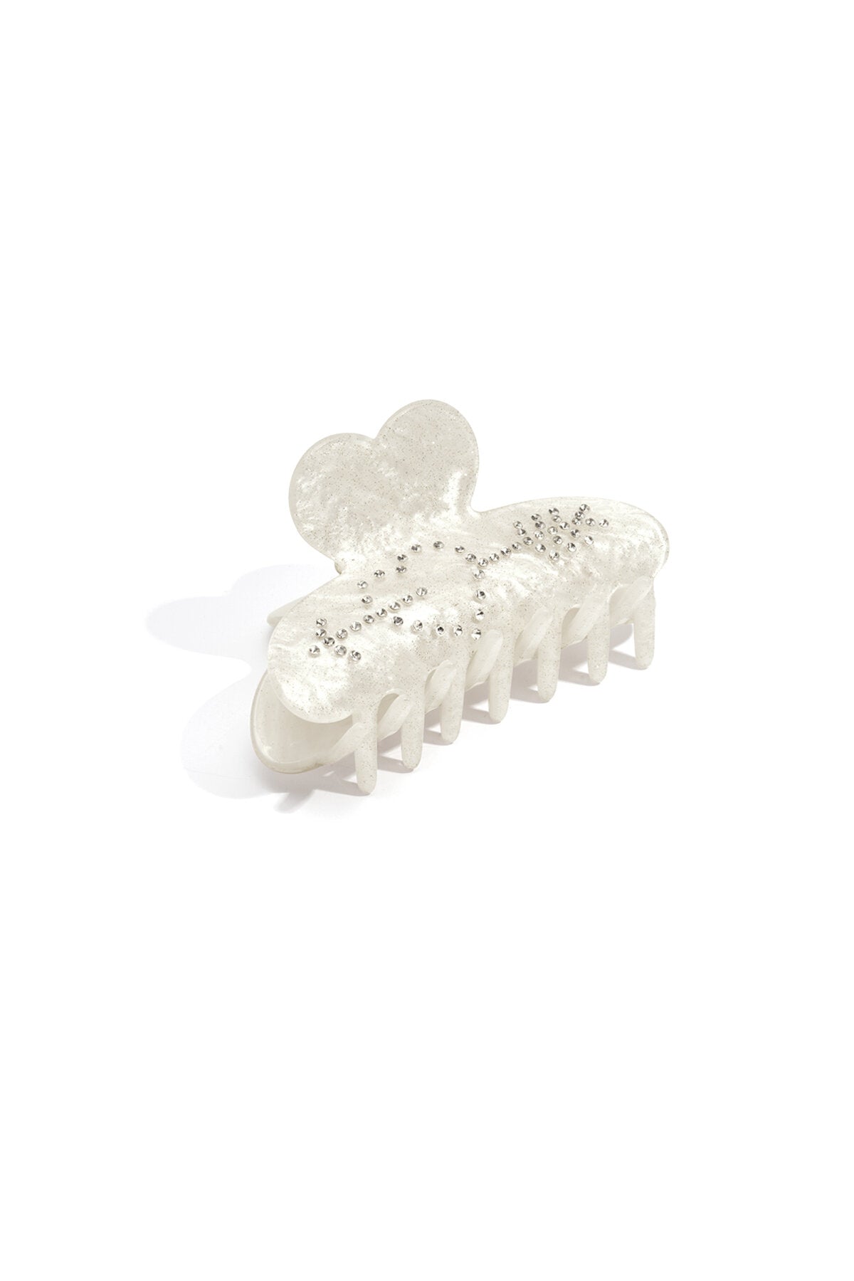 Chic Heart-Shaped Rhinestone Hair Clip for Valentine's Day