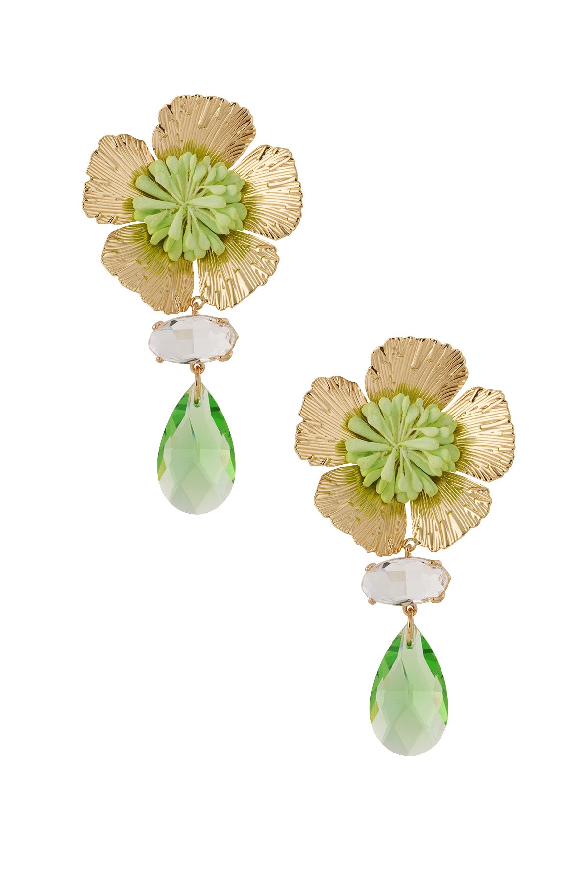 Romantic Gold-Plated Drop Earrings for Beach Vacations