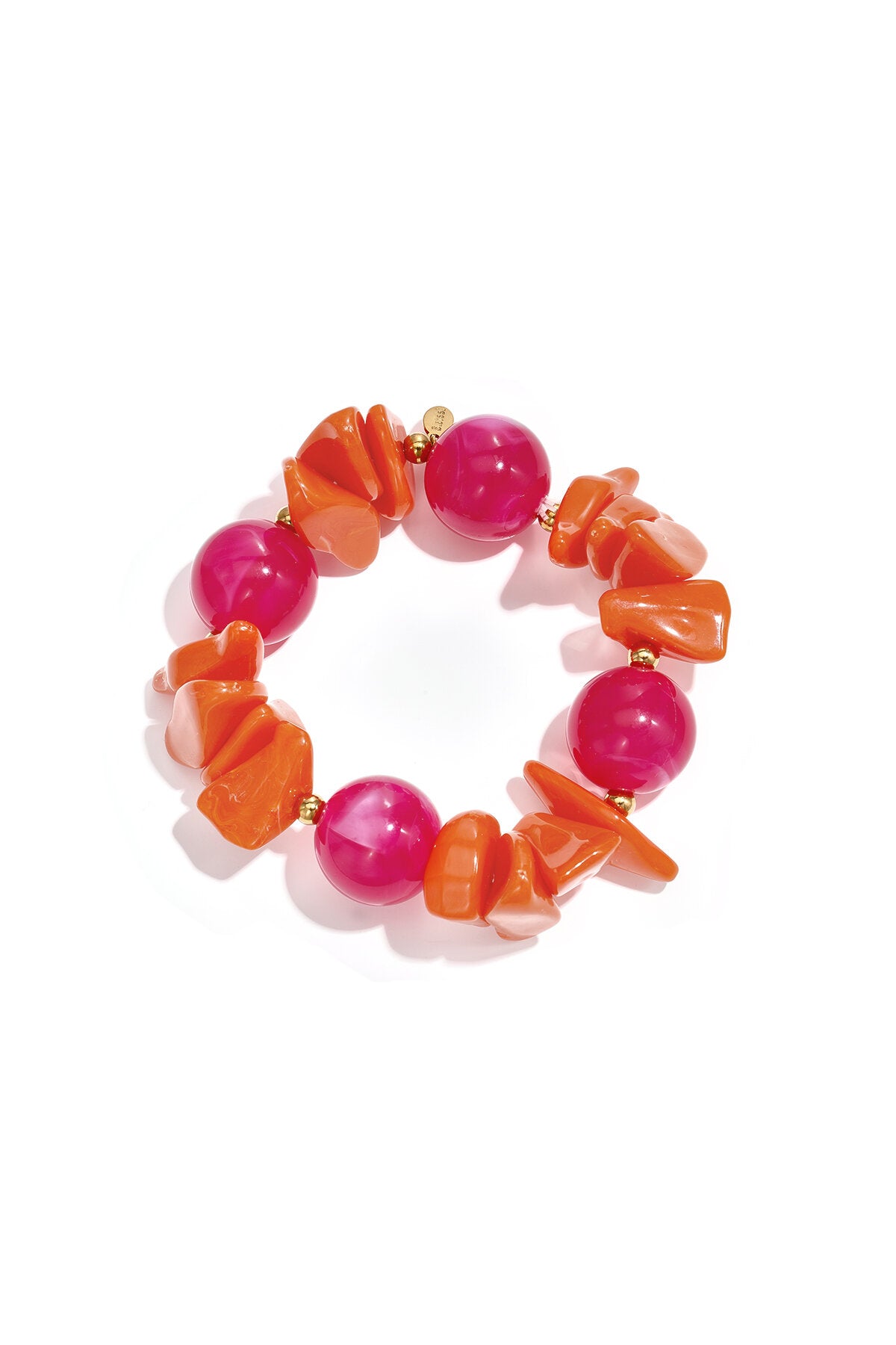 Chic Pink Beaded Bracelet for Everyday Elegance