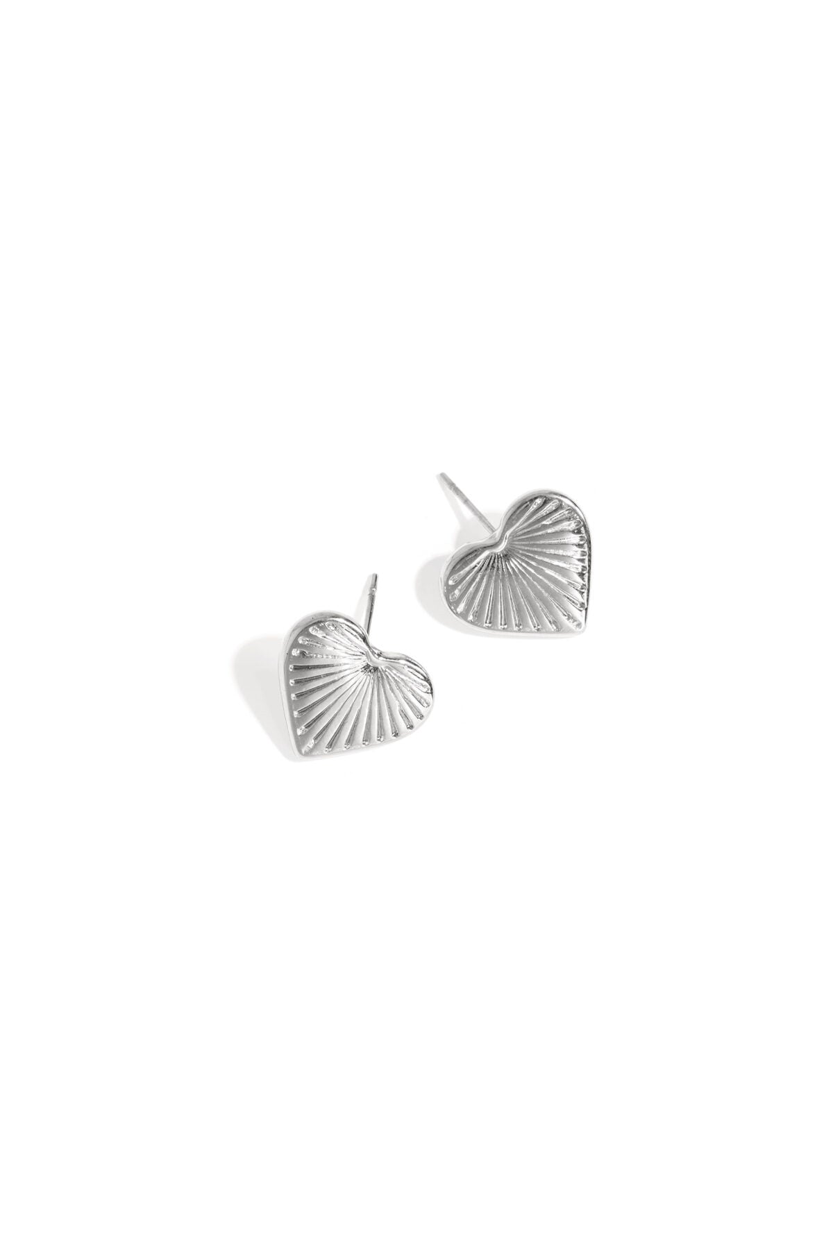 Elegant Mini Heart Stud Earrings for Daily Wear