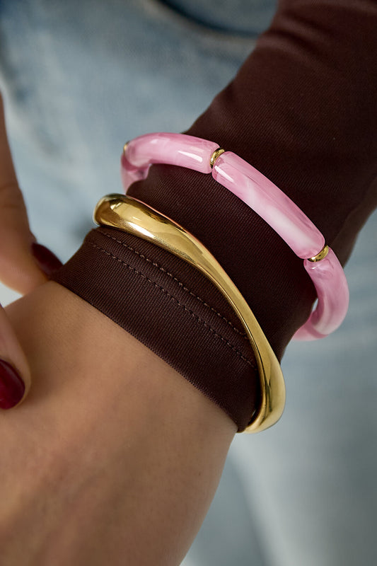 Charming Acrylic Beaded Bracelets for Women