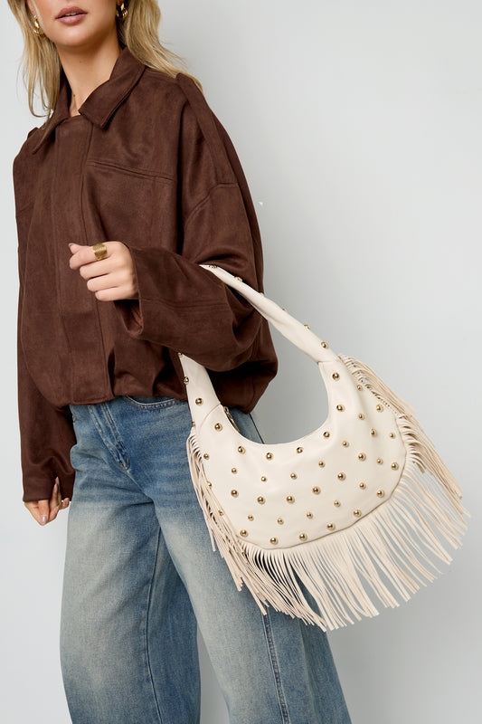 Stylish Punk Rivet Tote for Fall/Winter