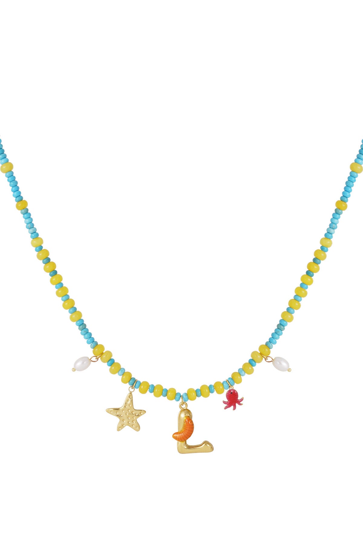 Chic Mixed Color Beaded Necklace for Everyday Style