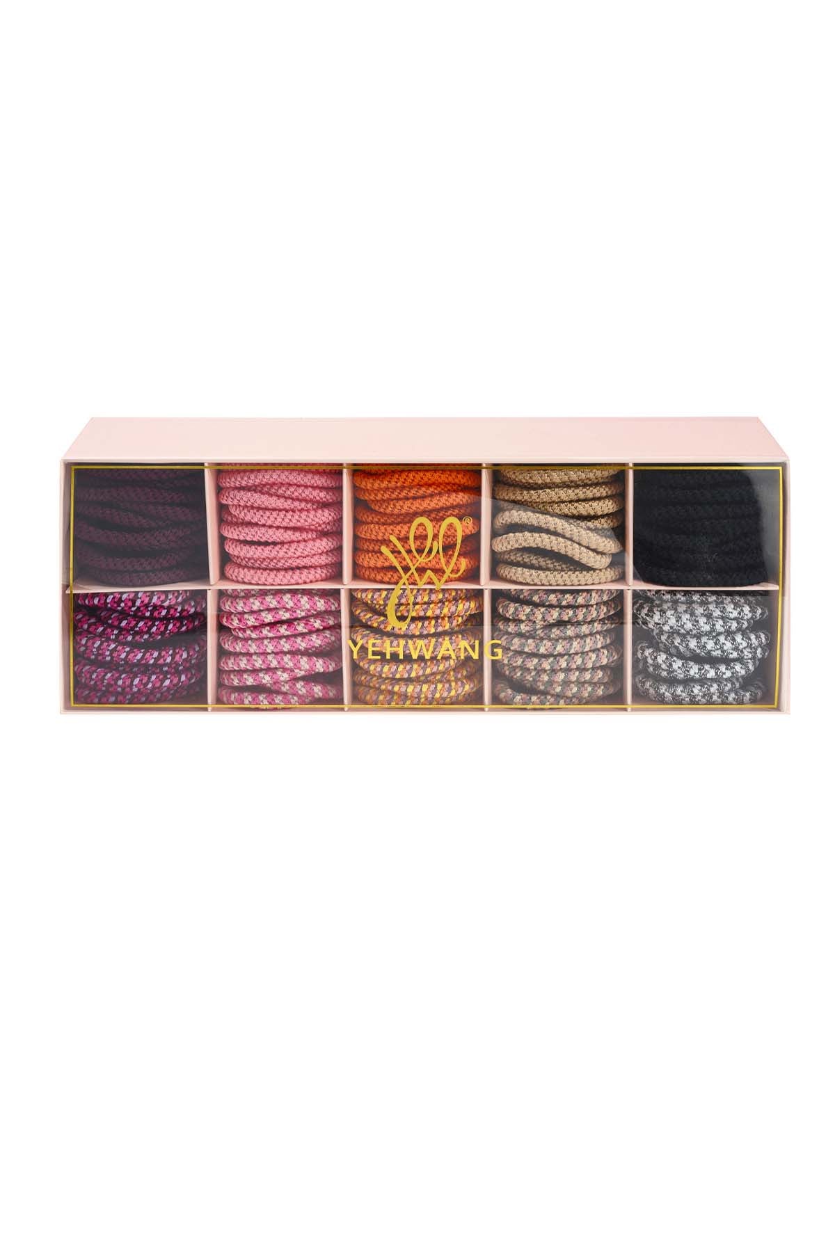 Multicolour Casual Polyester Hair Ties for Women