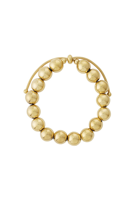 Elegant Stainless Steel Beaded Bracelets for Women
