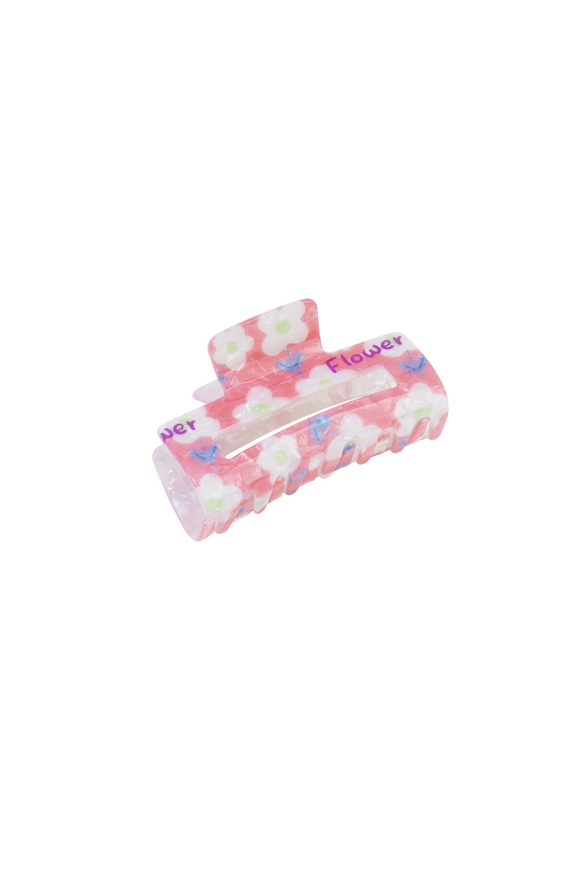 Stylish Acrylic Flower Hair Claw for Spring/Summer