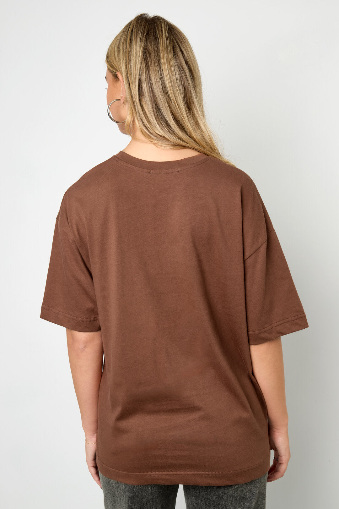 Gimme Casual Cotton Knit T-Shirt for Women