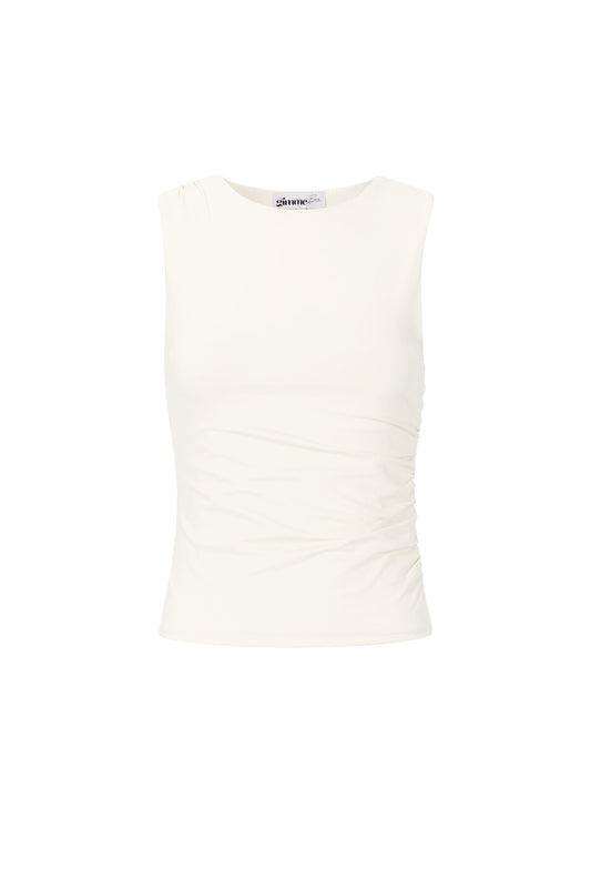 Elegant Knitted Sleeveless Top for All Shapes