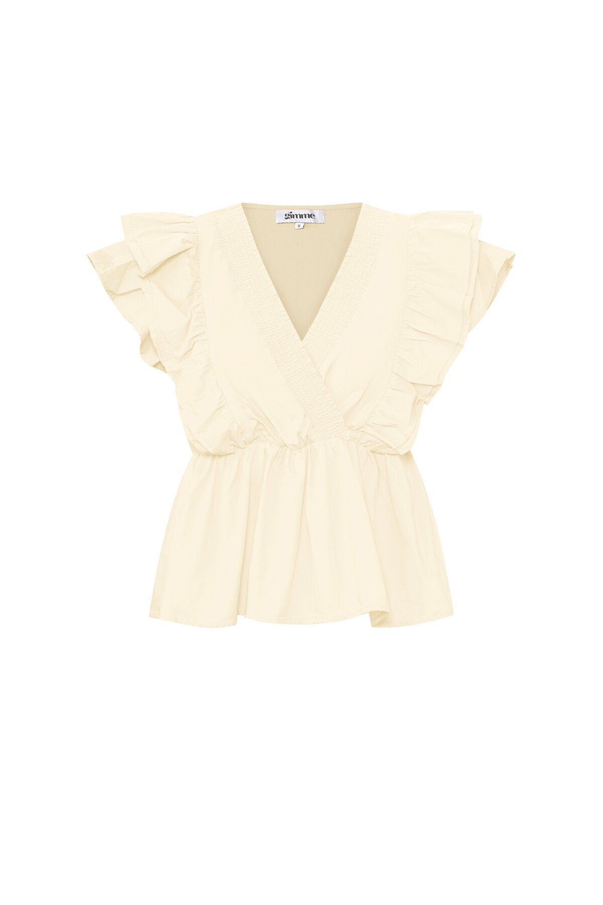 Elegant Ruffle Edge Sleeveless Top for Spring/Summer
