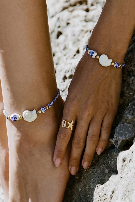 Charming Shell Beaded Bracelets for Spring/Summer