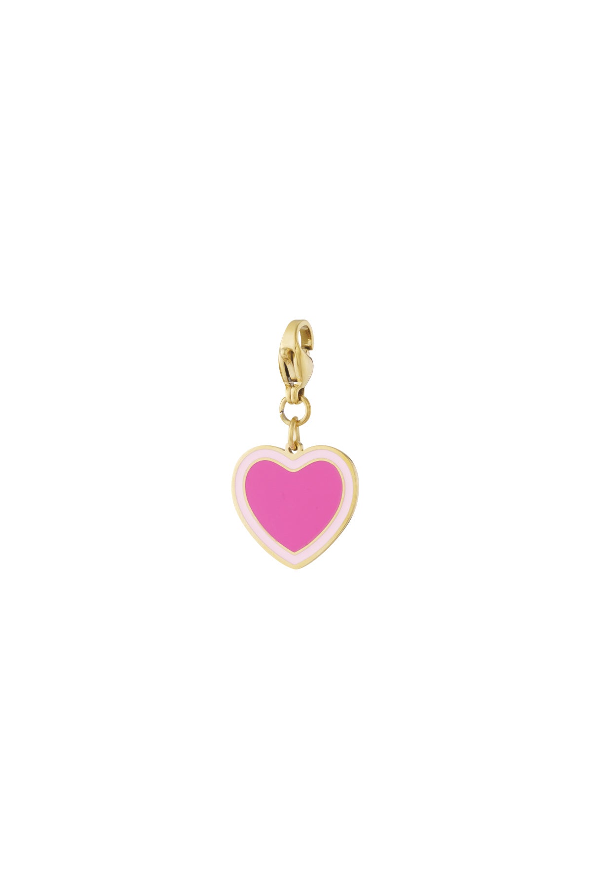 Charming Heart-Shaped Enamel Charms for Everyday Elegance