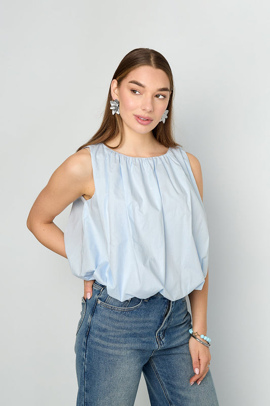 Gimme Casual Cotton Sleeveless Top for Spring/Summer