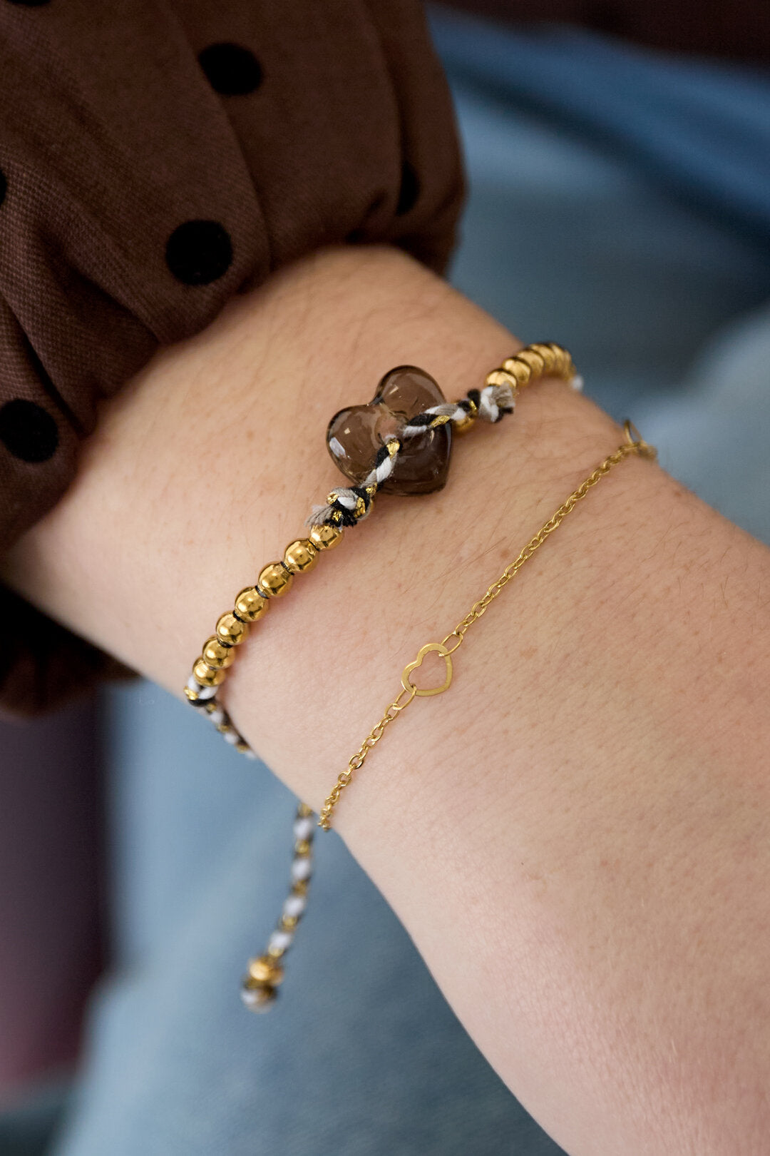 Elegant Heart Chain Bracelet for Everyday Wear