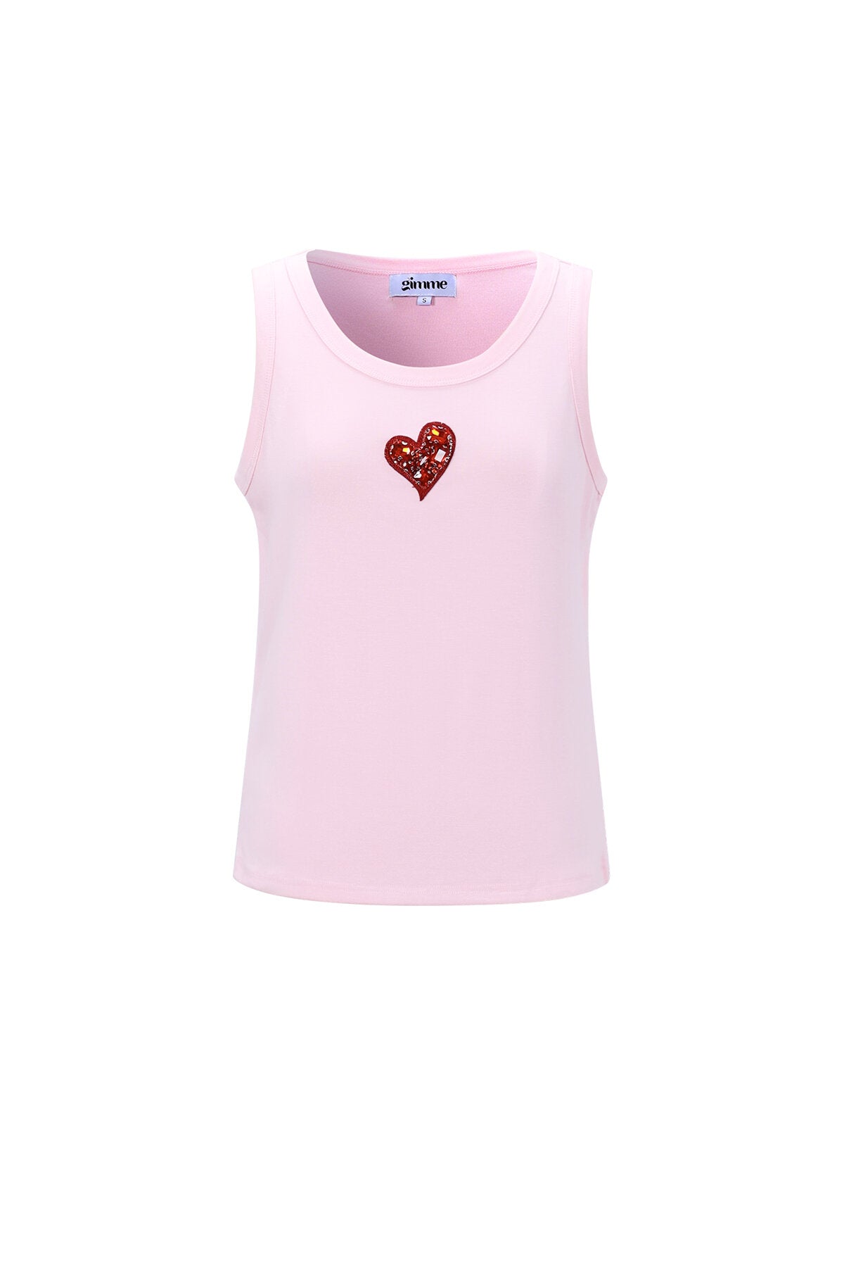 Gimme Soft Knitted Heart Tank Top - Perfect for All Fits