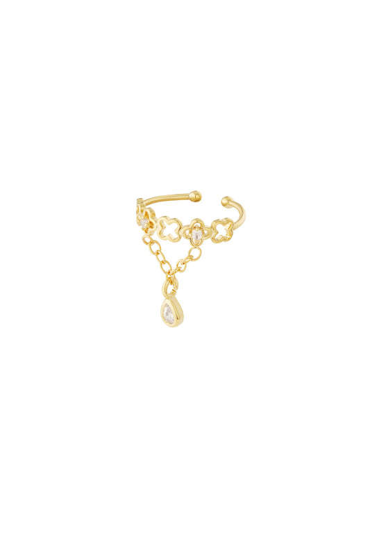 Elegant Silver & Gold Ear Cuffs for Women