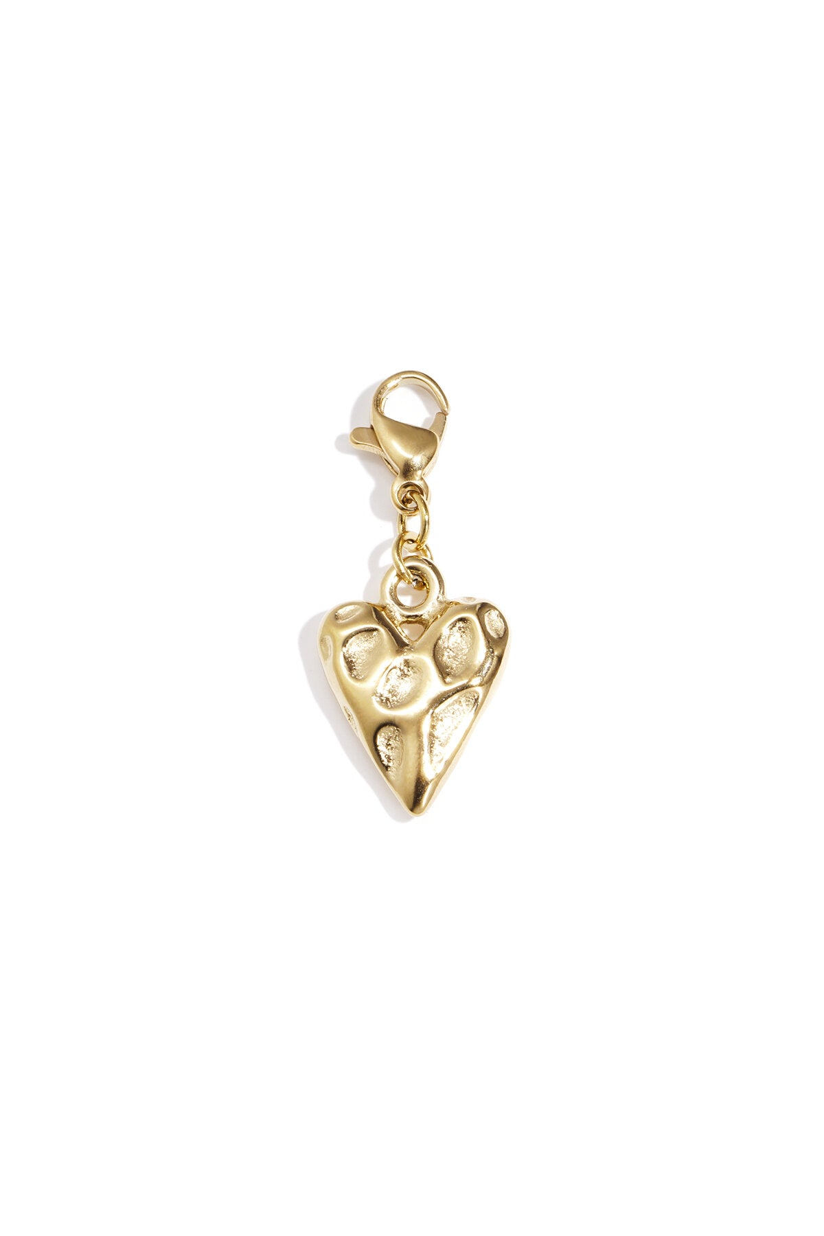 Elegant Gold Heart Jewelry Finding for DIY Projects