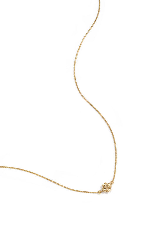 Elegant Gold Clover Pendant Necklace for Everyday Wear