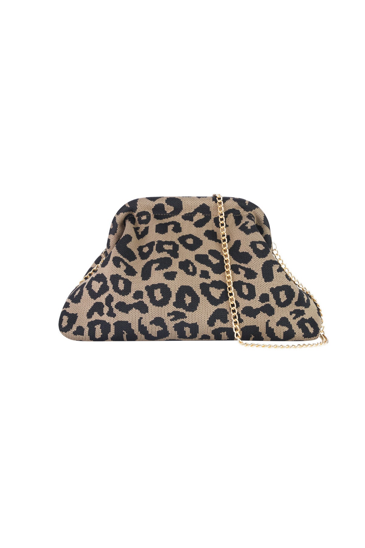 Stylish Leopard Print Half-moon Crossbody Bag for Women