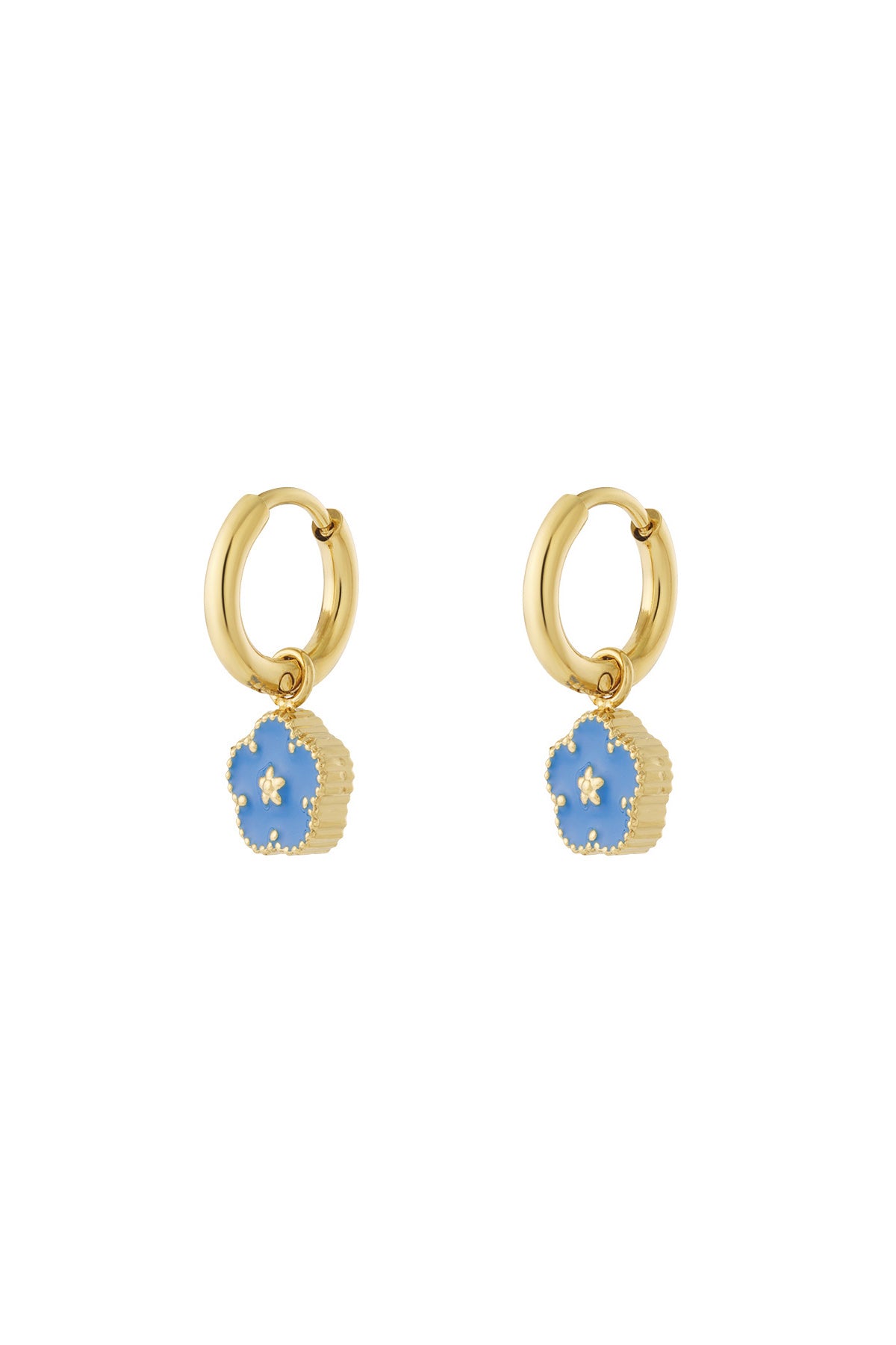 Stylish Spring/Summer Flower Drop Earrings