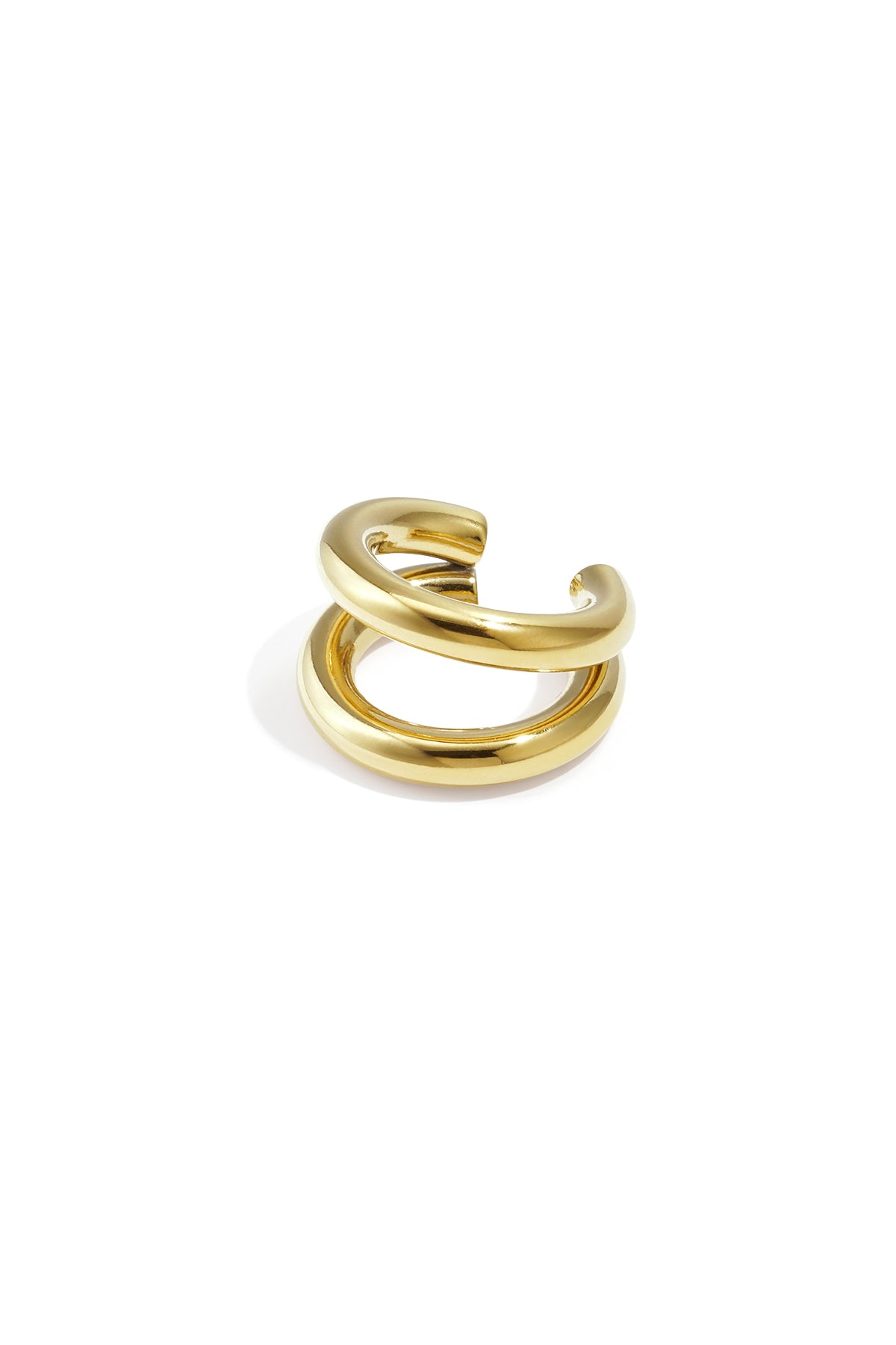 Elegant Gold Stainless Steel Ear Cuff for Women