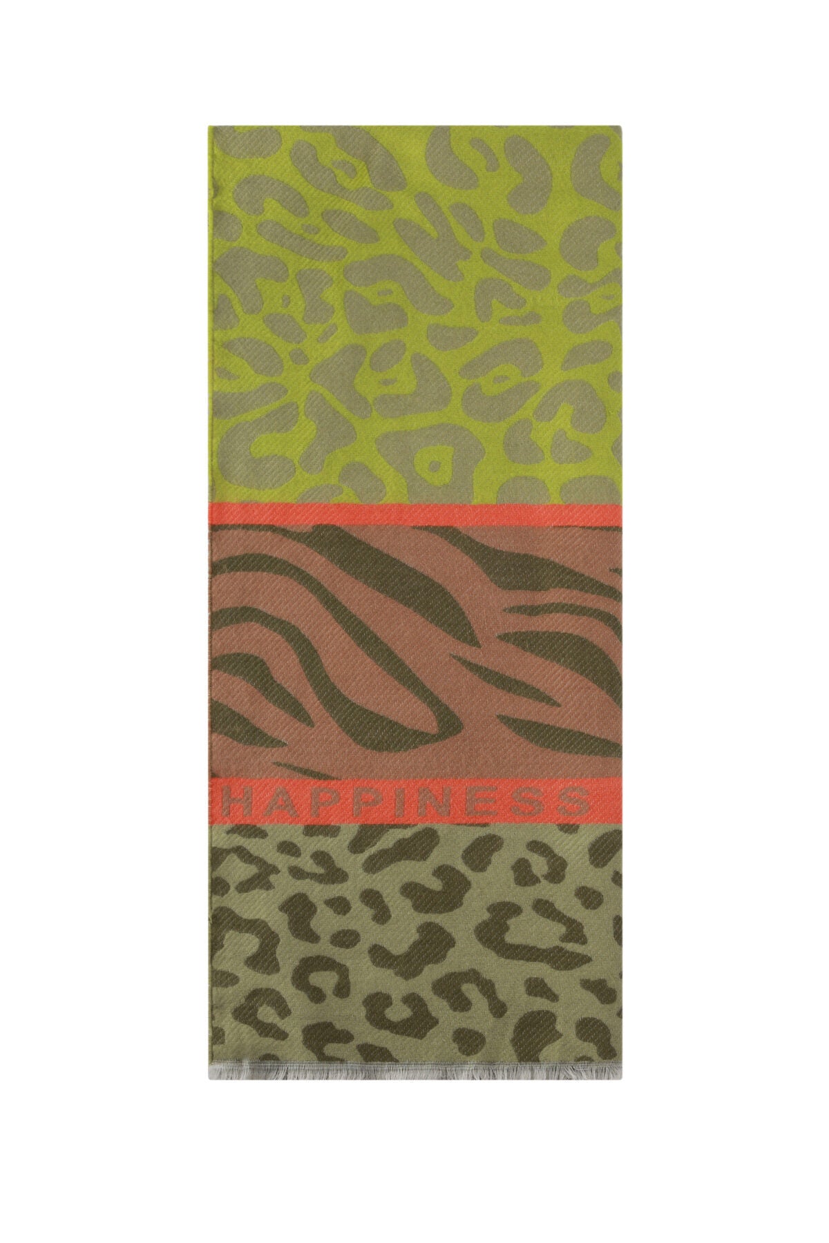 Stylish Leopard Print Winter Scarf for Women