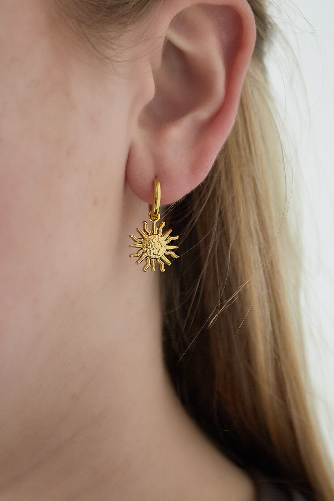 Elegant 14K Gold Plated Drop Earrings for Everyday Glam