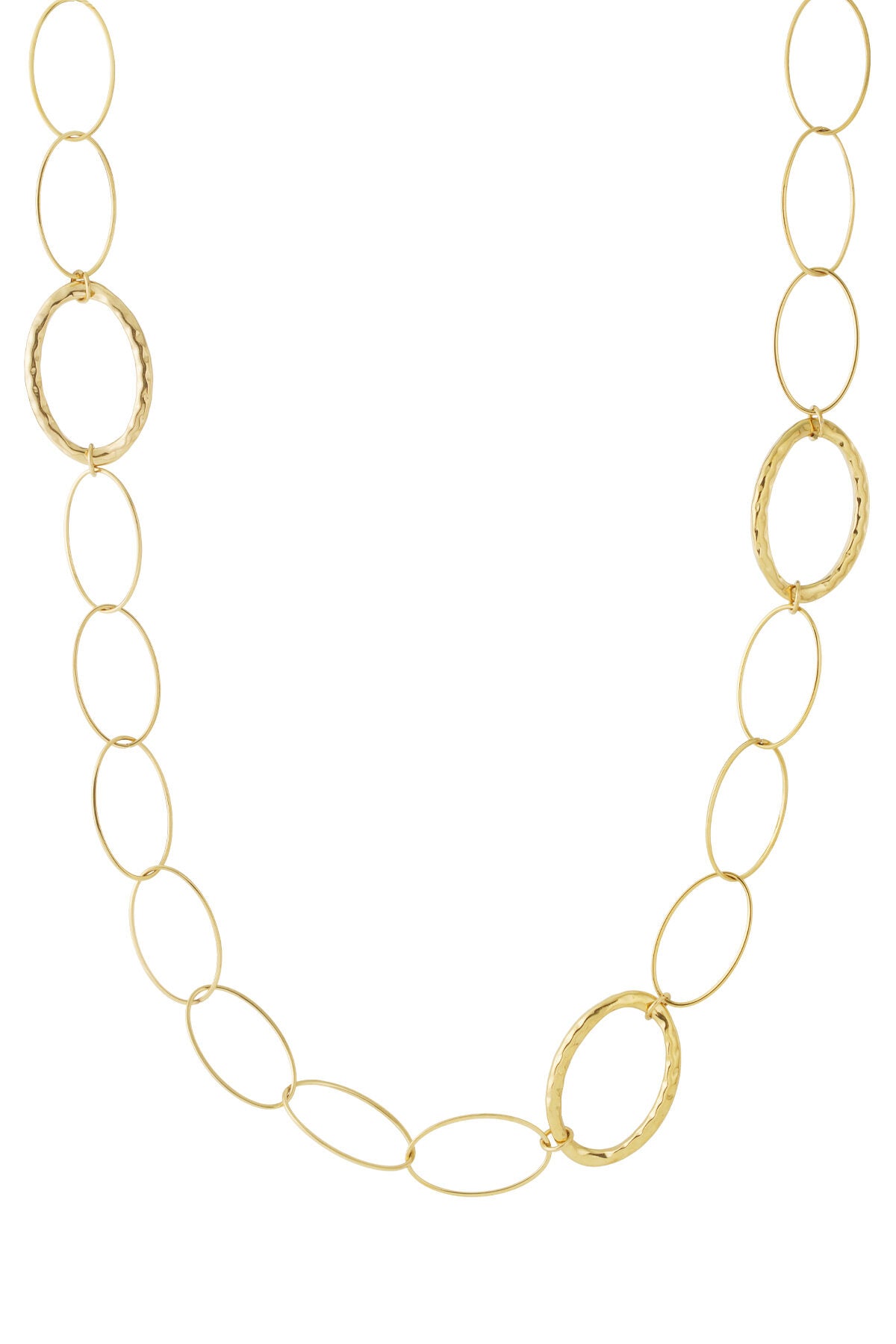 Elegant Gold-Toned Long Necklace for Everyday Glam