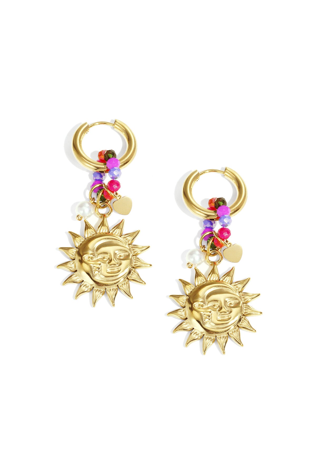 Elegant Gold Color Drop Earrings for Everyday Glam