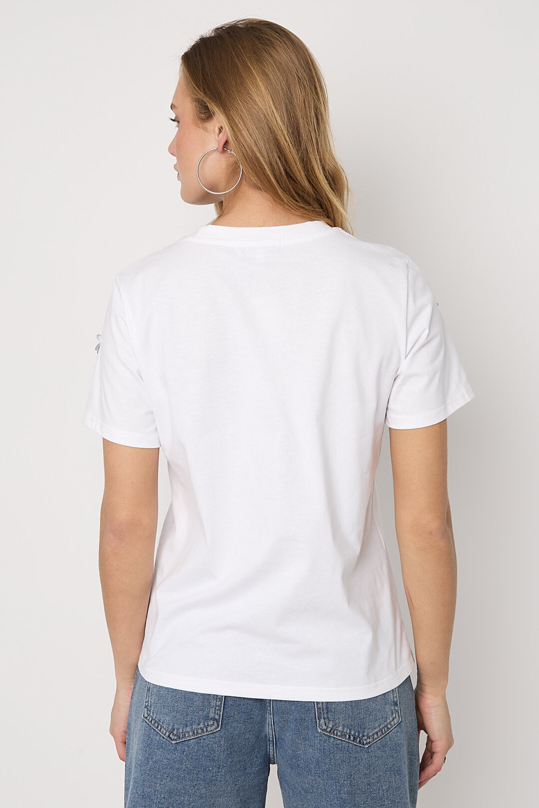 Gimme All Fit Cotton Knitted T-Shirts for Women