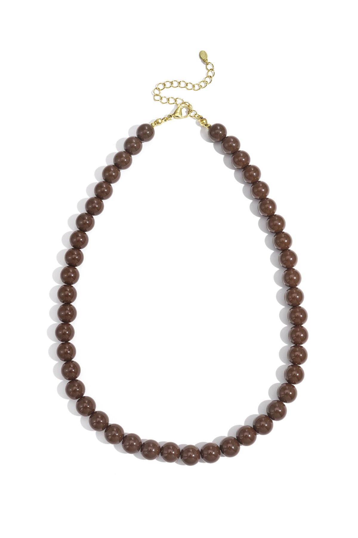 Elegant Resin Beaded Necklace for Everyday Wear