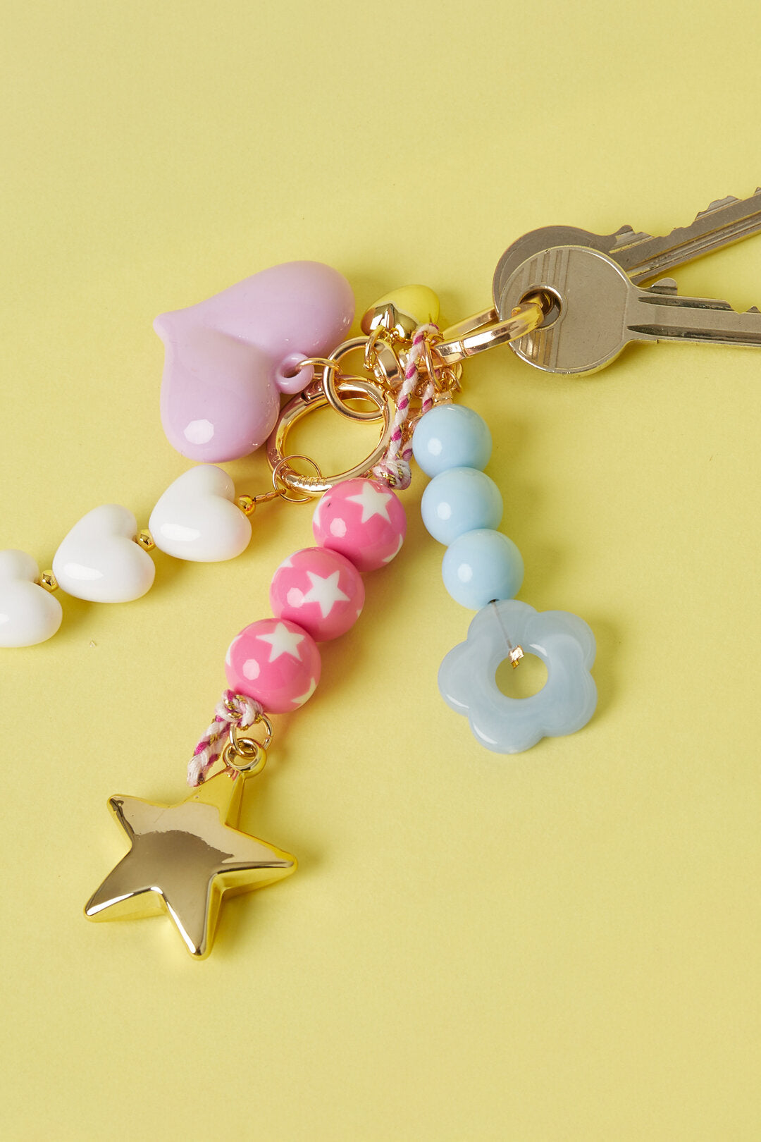 Charming Star Bead Bag Charms for Women